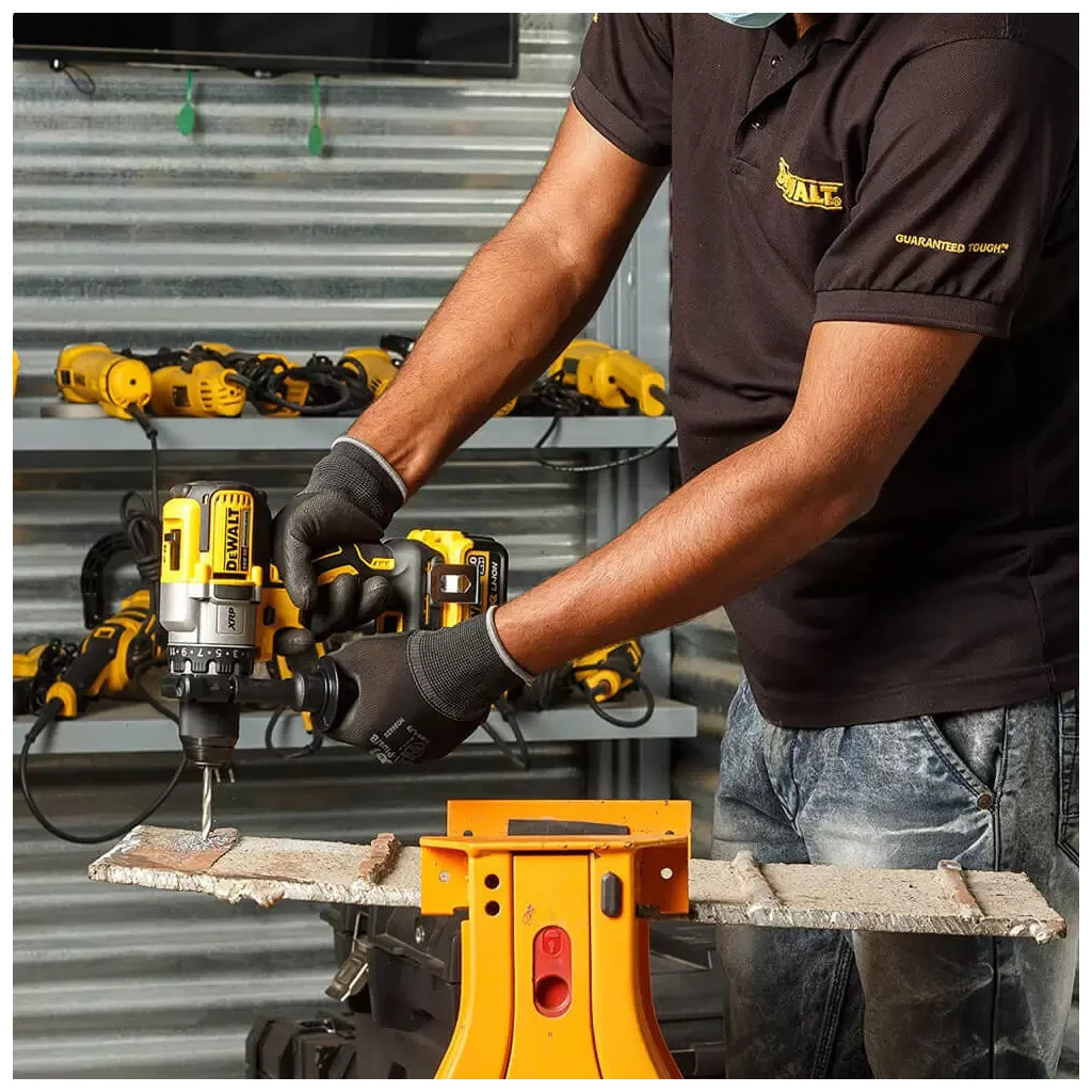 Шуруповерт DeWALT XR Li-Ion 18 В, 95 Нм, кейс + АКБ (DCD991NT+DCB187) - зображення 12