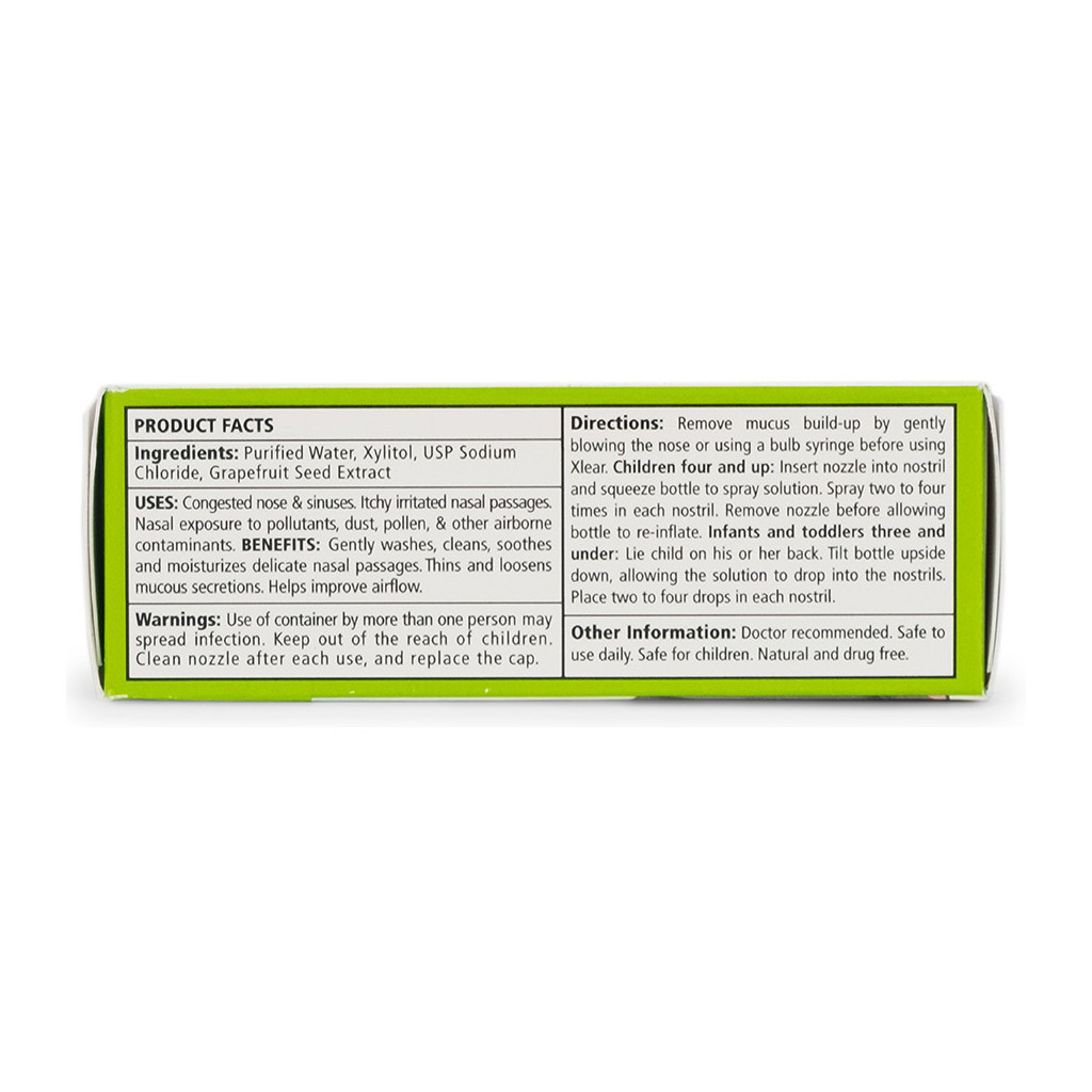 Мінерали Xlear Дитячий натуральний сольовий назальн. спрей з ксилітом 22 мл (700596100039) - зображення 4