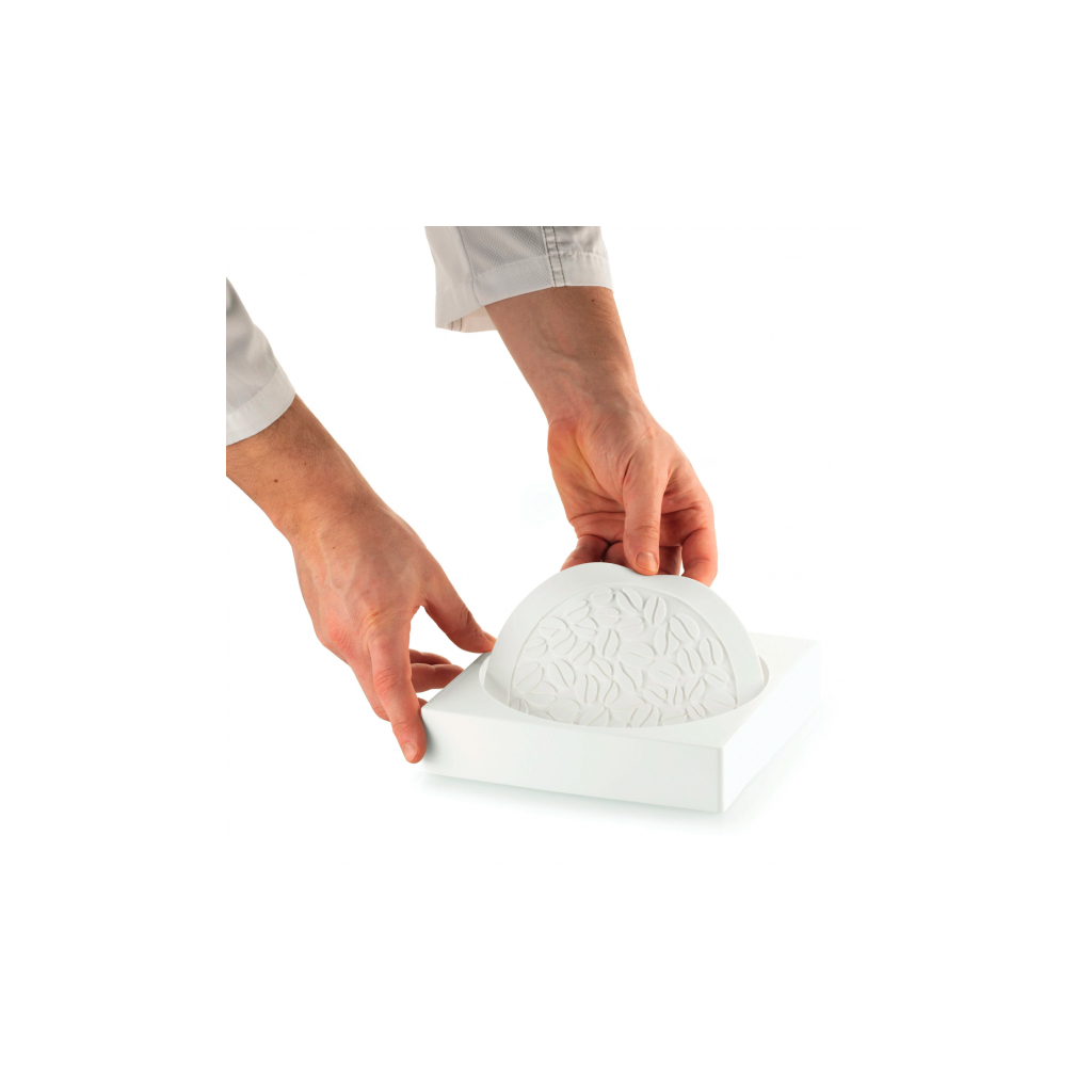 Кондитерський килимок Silikomart для декорування Тірамісу d 180 мм, h 1,50 мм (TIRAMISU DECOR) - изображение 3