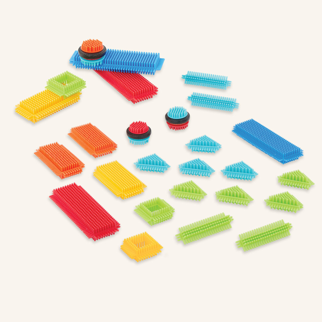 Конструктор Battat серії Bristle Blocks - Будівельник, 36 деталей (BT3099Z) - зображення 2