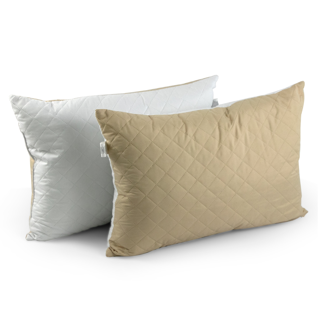 Ковдра Руно набір ковдра 200х220 + 2 подушки 50х70 силіконові Бежевий (К_925.52СЛ300_Бежевий) - зображення 5