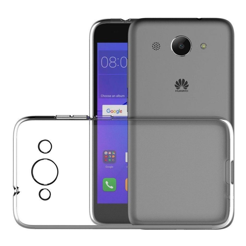 Чохол до мобільного телефона Laudtec для Huawei Y3 2017 Clear tpu (Transperent) (LC-HY32017T) - изображение 3