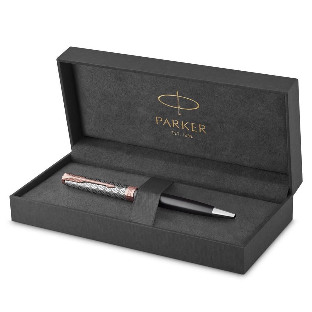 Ручка кулькова Parker SONNET 17 Metal & Grey Lacquer PGT BP (68 232) - зображення 6