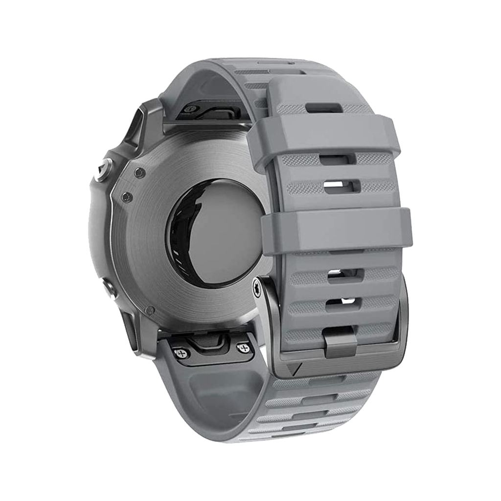 Ремінець до смарт-годинника Armorstandart Silicone 22mm для Garmin Fenix 5/6 Grey (ARM60797) - зображення 2