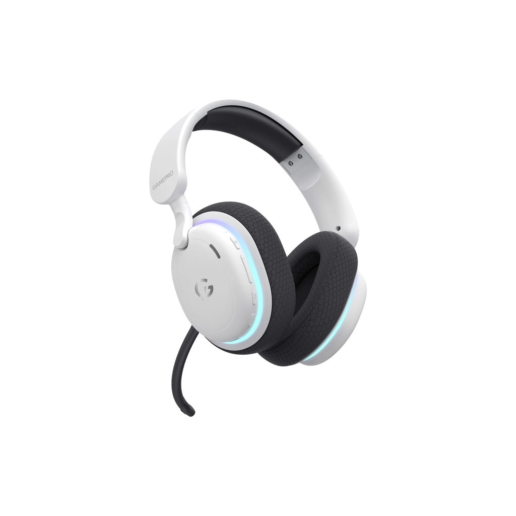Навушники GamePro Asgard Bragi 7.1 RGB Tri-Mod White (HSW250W) - зображення 4