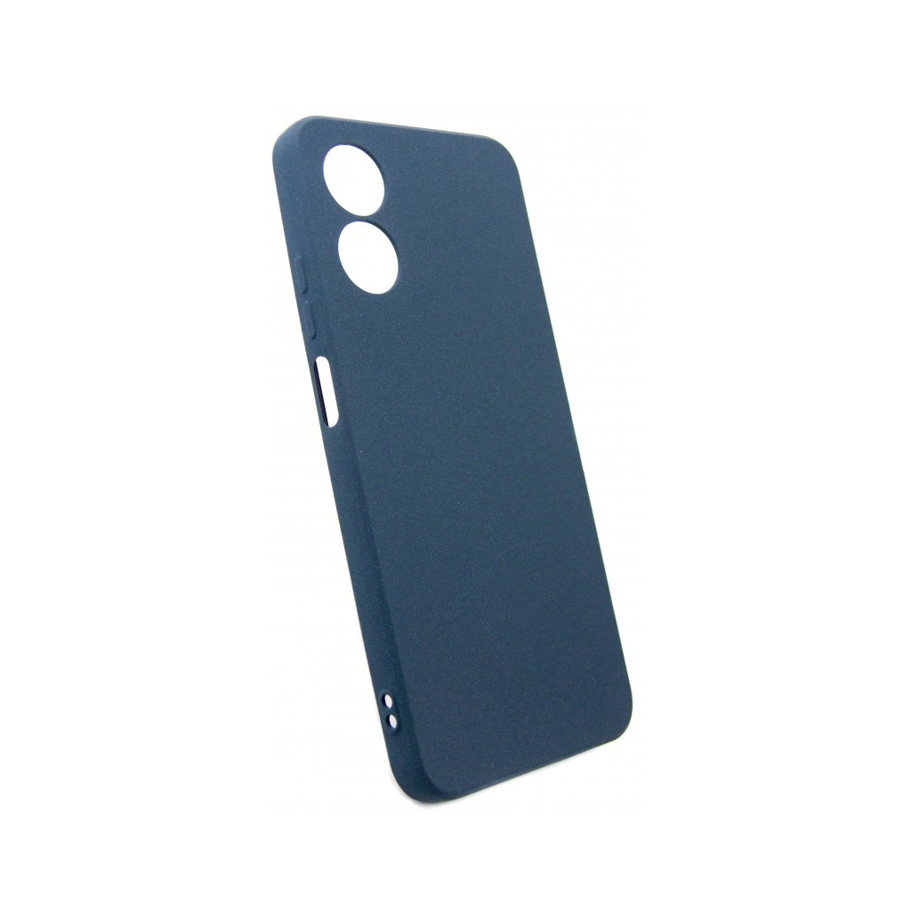 Чохол до мобільного телефона Dengos Carbon Oppo A17 (blue) (DG-TPU-CRBN-160) - зображення 2
