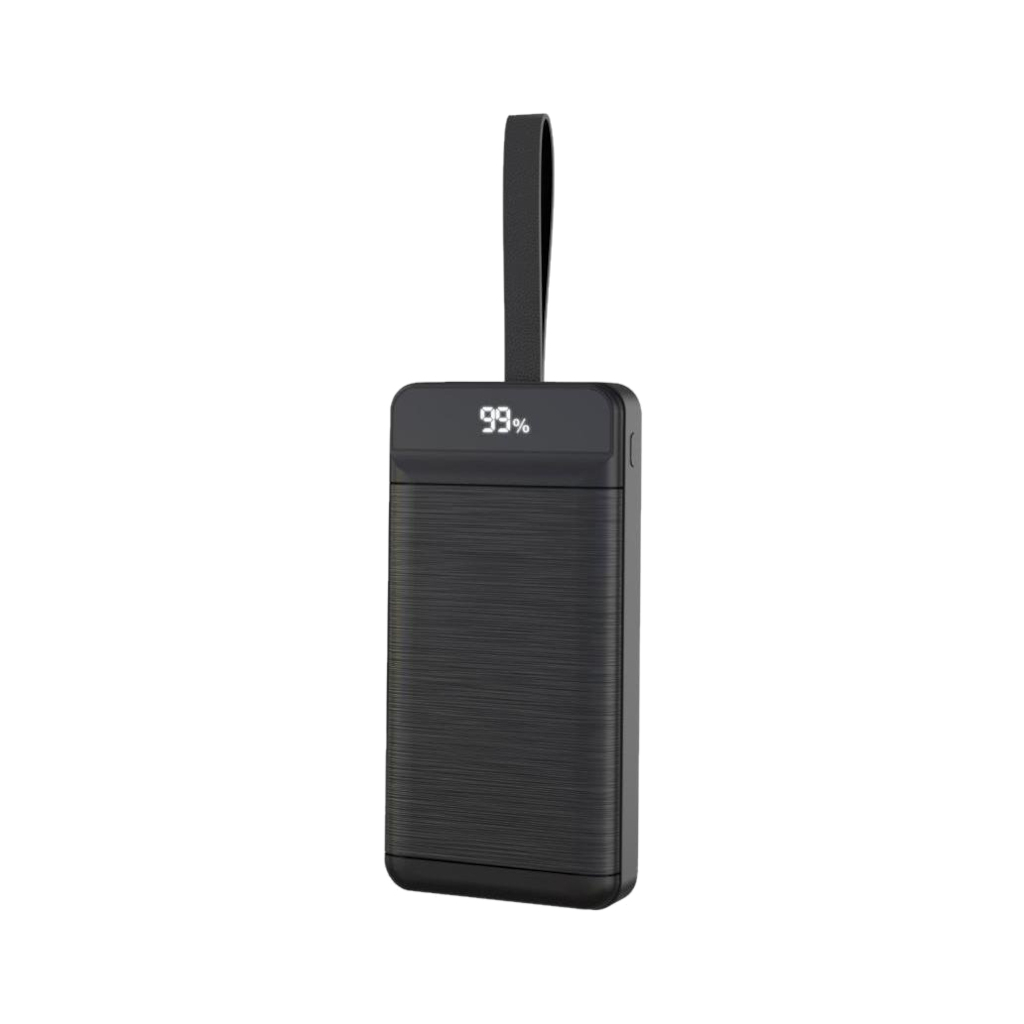 Батарея універсальна XO 30000mAh, PD/18W, QC3.0/22.5W, flashlight, Input(Micro,Type-C,Lightning), Output(3*USB,Type-C) (XO-PR156 / 29212) - зображення 1