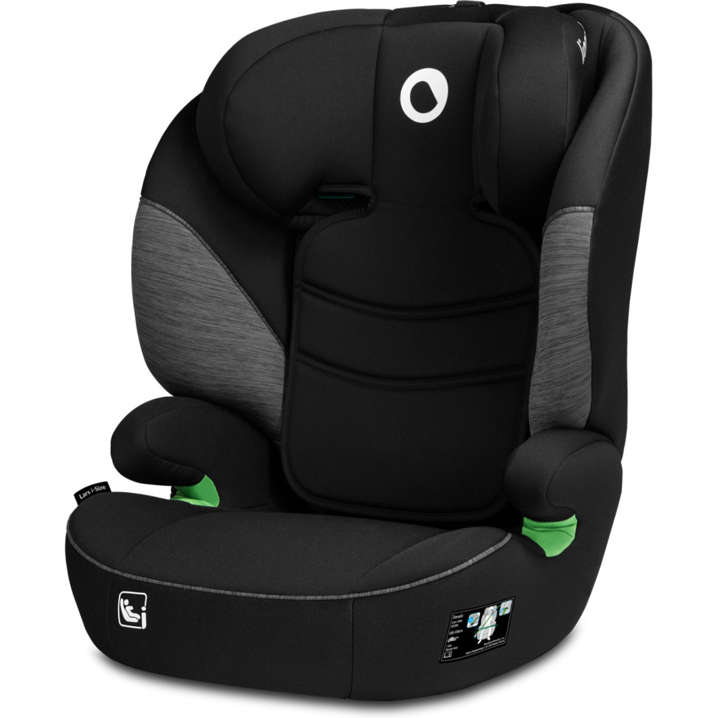 Автокрісло Lionelo Lars I-Size 15-36 кг Black Grey (LO-LARS I-SIZE BLACK GREY) - зображення 1