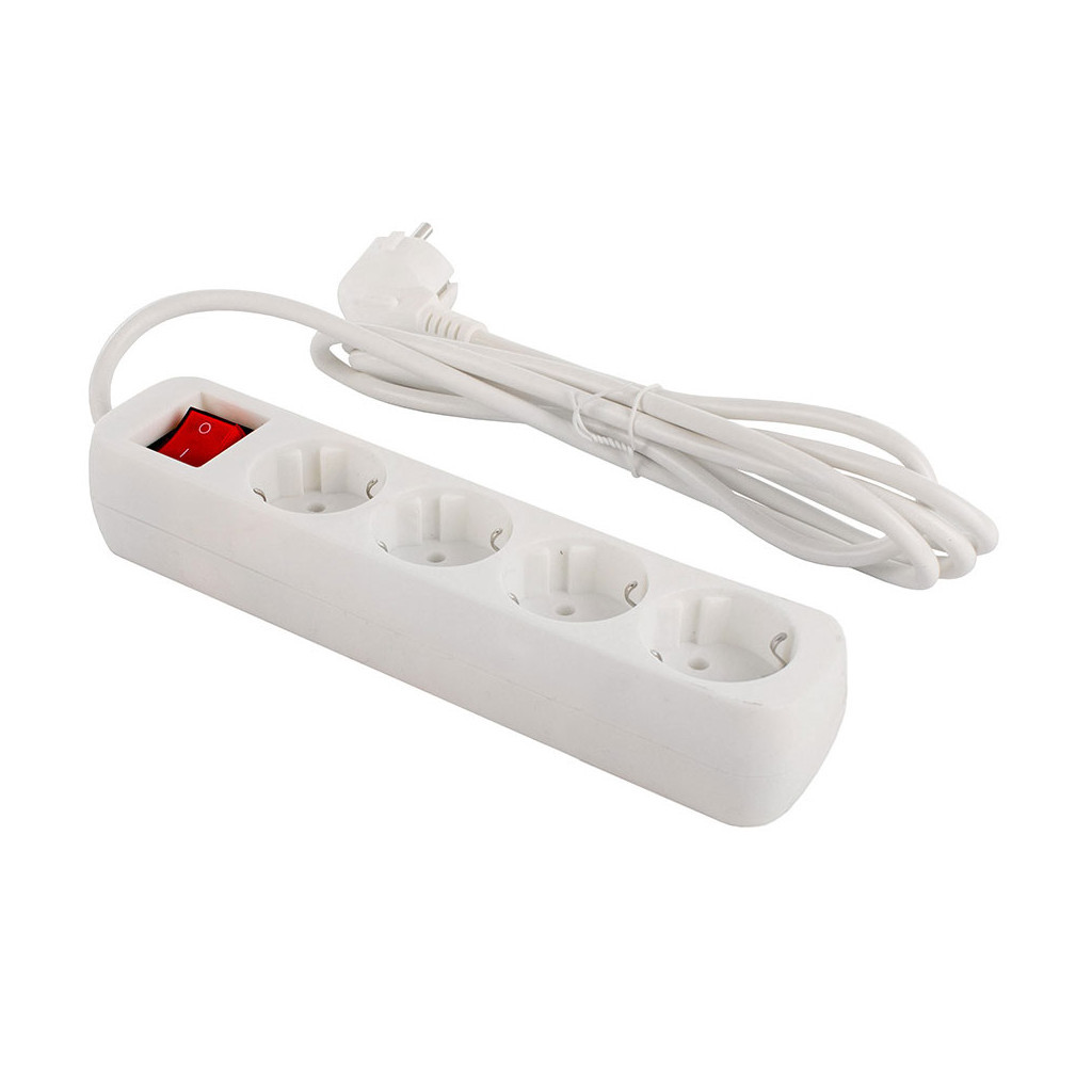 Мережевий фільтр живлення ColorWay CW-PSEA42W/ 2M white (CW-PSEA42W) - зображення 3