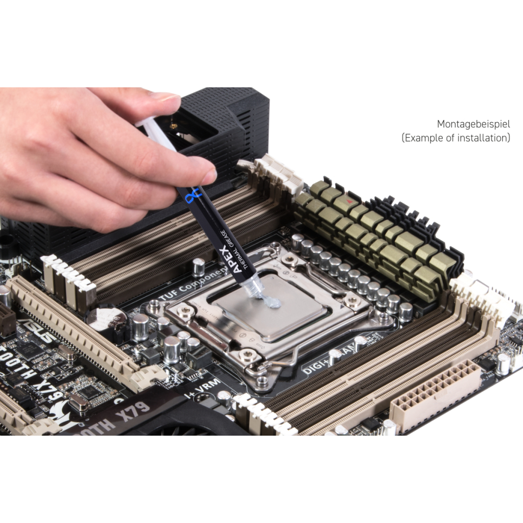 Термопаста Alphacool Apex 4г 17 Вт/мК (4250197130363) - зображення 3