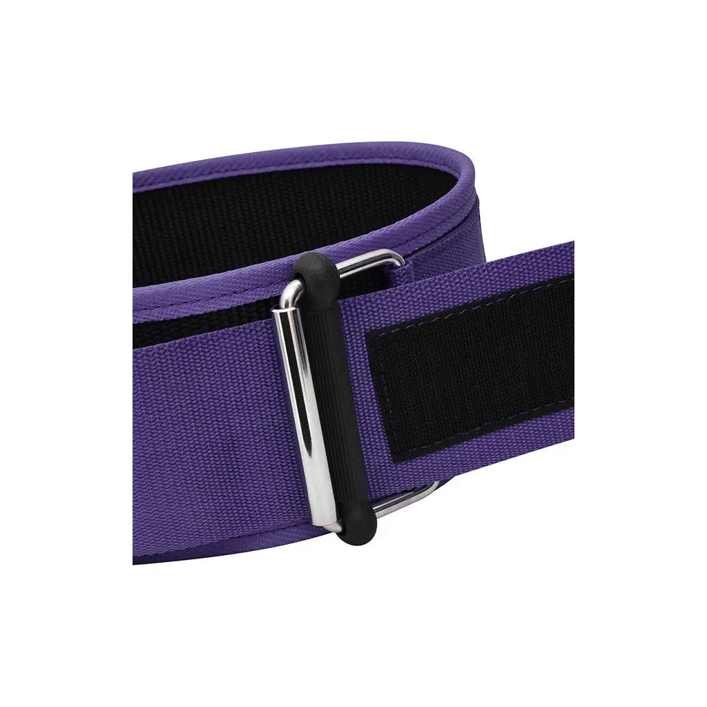 Атлетичний пояс RDX RX1 Weight Lifting Belt Purple S (WBS-RX1PR-S) - зображення 4