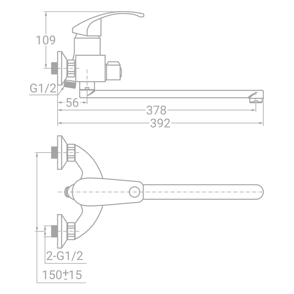 Змішувач TAU SD-2C243C - зображення 3