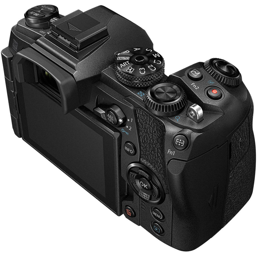 Цифровий фотоапарат Olympus E-M1 mark II 12-100 mm Kit black (V207060BE010) - зображення 8