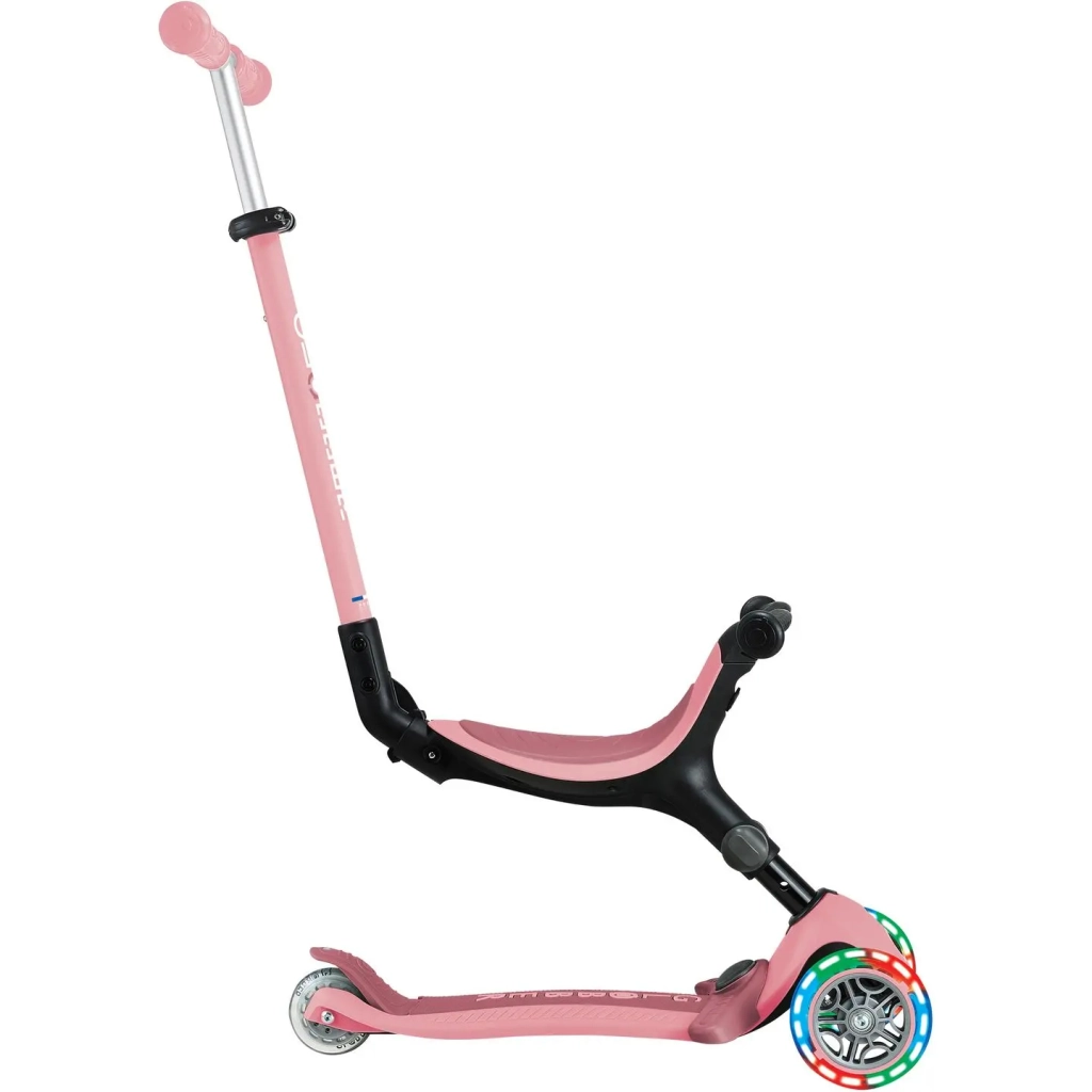 Самокат Globber Globber Go Up Active Темно-рожевий до 20/50 кг Колеса що світяться (744-210) - зображення 4