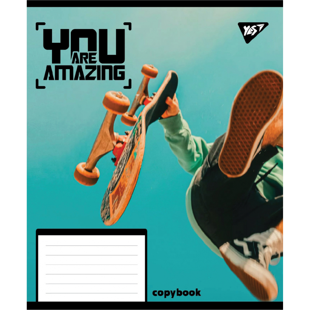 Зошит Yes You are amazing А5 24 аркушів лінія (767939) - зображення 2