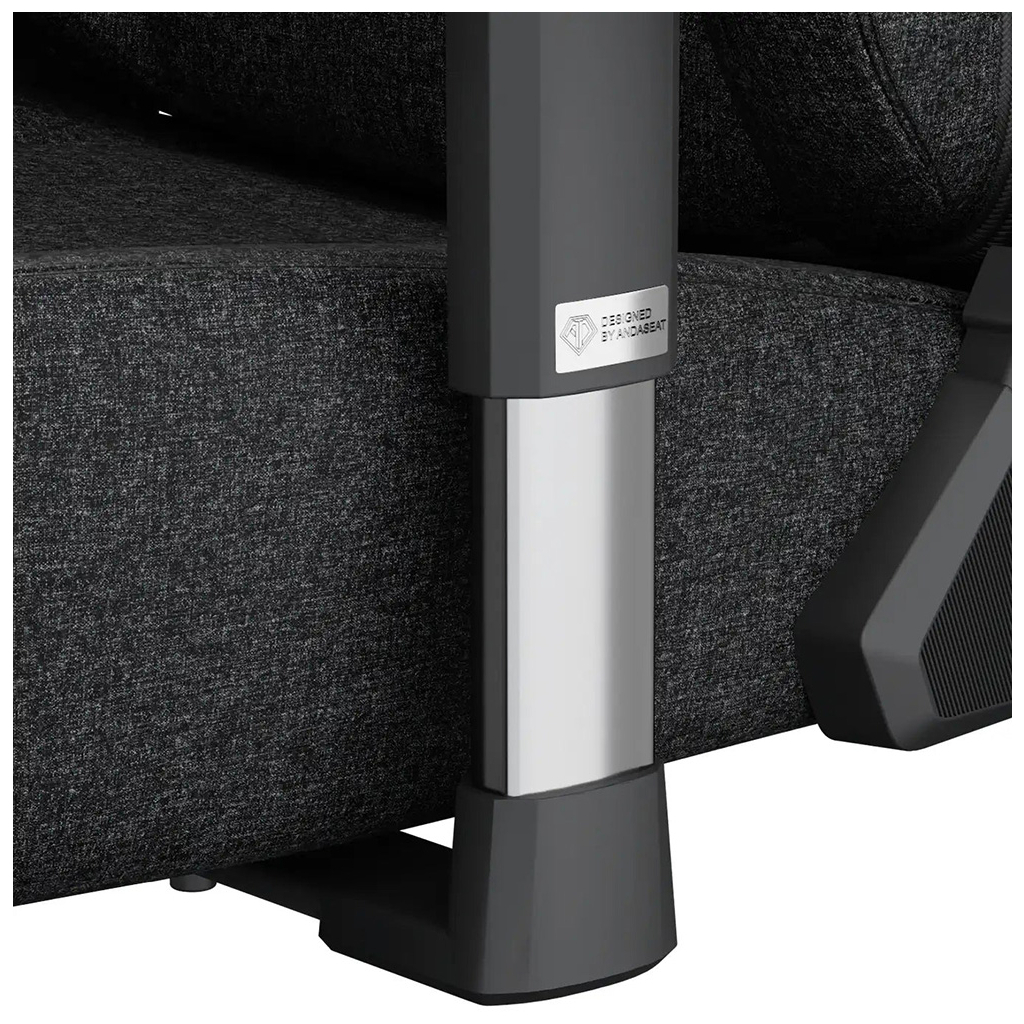 Крісло ігрове Anda Seat Kaiser 3 Fabric Size XL Black (AD12YDC-XL-01-B-CF) - зображення 6