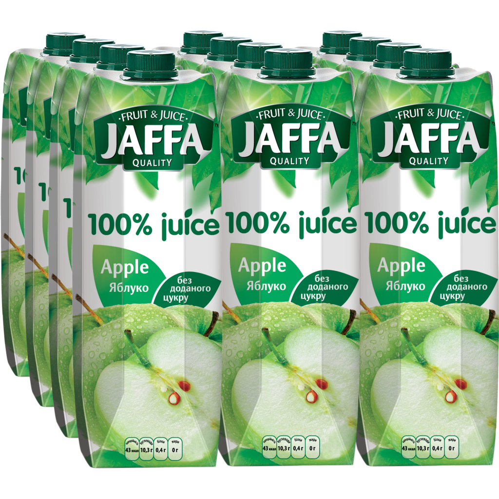 Сік Jaffa Яблучний 950 мл (4820003684948) - зображення 1
