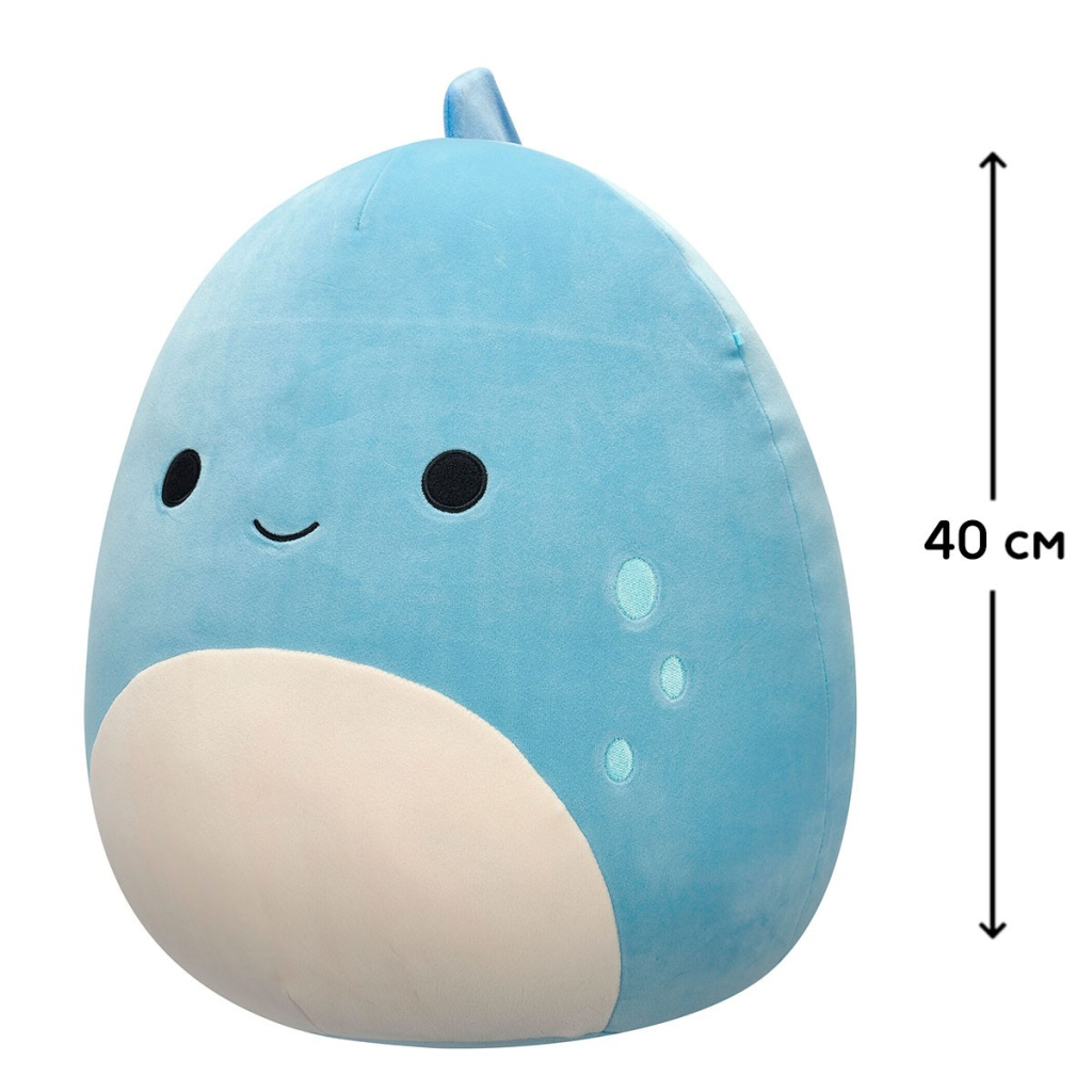 М'яка іграшка Squishmallows Синій динозавр 40 см (SQCR07049) - зображення 2
