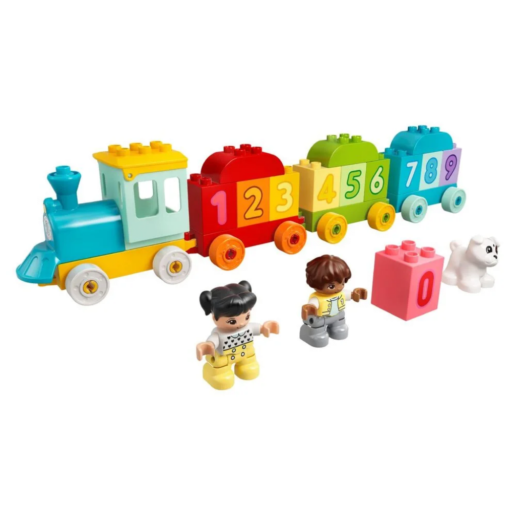 Конструктор LEGO Duplo Потяг із цифрами — вчимося рахувати 23 деталі (10954) - зображення 7