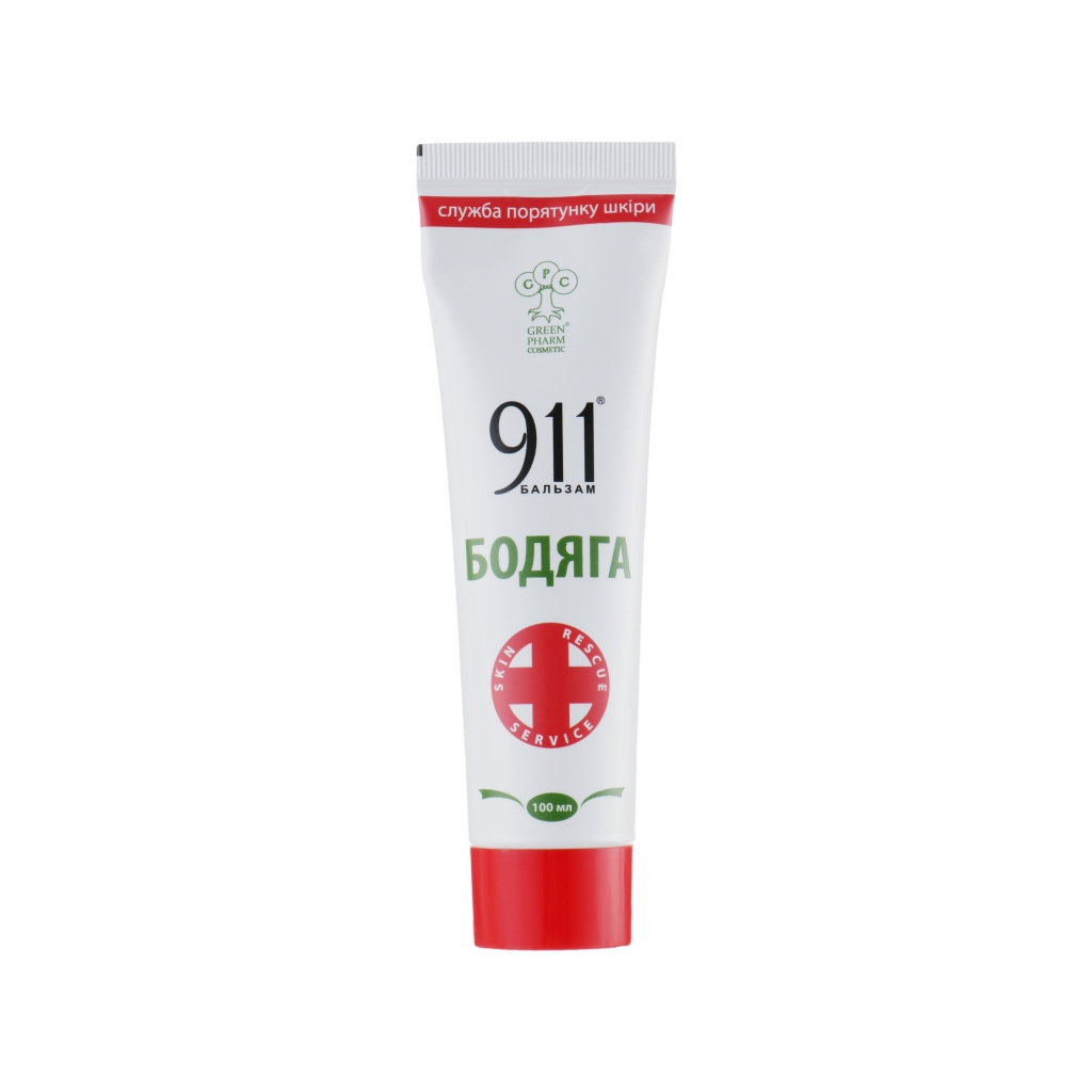 Бальзам для тіла Green Pharm Cosmetic 911 Бодяга 100 мл (4820182112232) - зображення 1