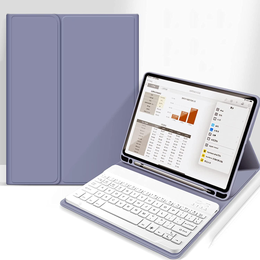 Чохол до планшета BeCover with keyboard Apple iPad Pro 13" M4 2024 Purple (713007) - изображение 4
