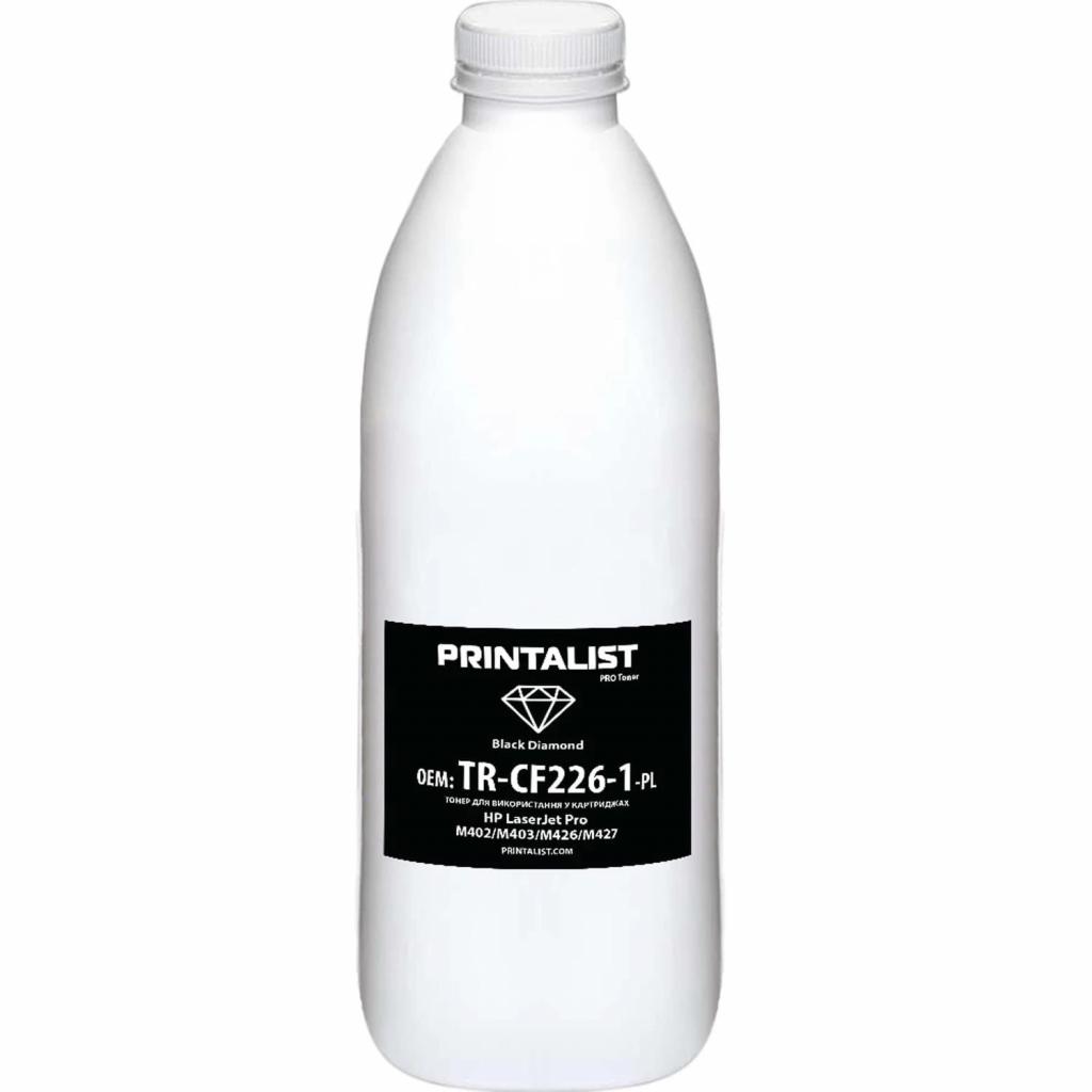 Тонер Printalist HP LJ Pro M402/M403/M426/M427, 1000г Black (TR-CF226-1-PL) - зображення 1