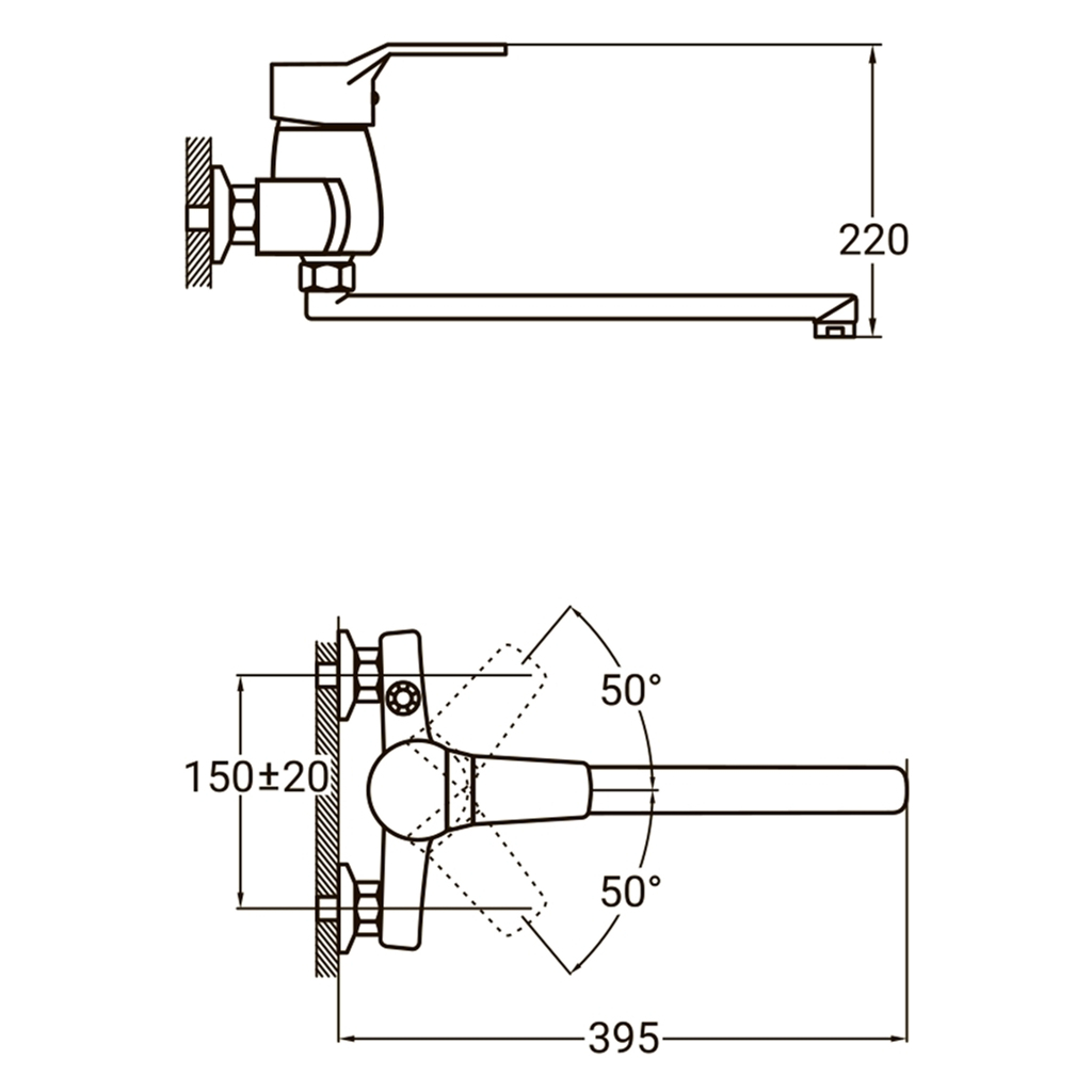 Змішувач AQUATICA NL-2C243C - изображение 7