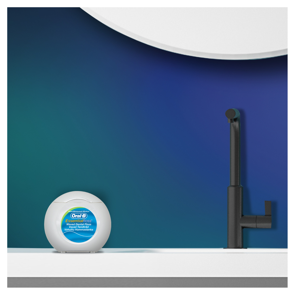 Зубна нитка Oral-B Essential floss Waxed м'ятна 50 м (3014260280772/5010622005029) - изображение 8