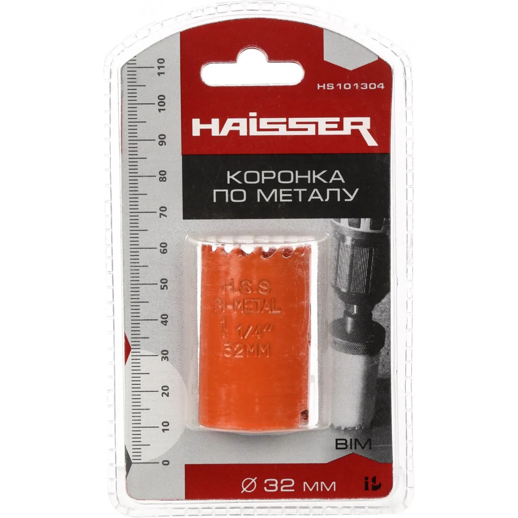 Коронка HAISSER Bi-metal - 32мм (57811) - зображення 3