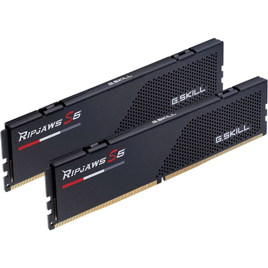 Модуль пам'яті для комп'ютера DDR5 32GB (2x16GB) 6800 MHz Ripjaws S5 Matte Black G.Skill (F5-6800J3445G16GX2-RS5K) - зображення 2