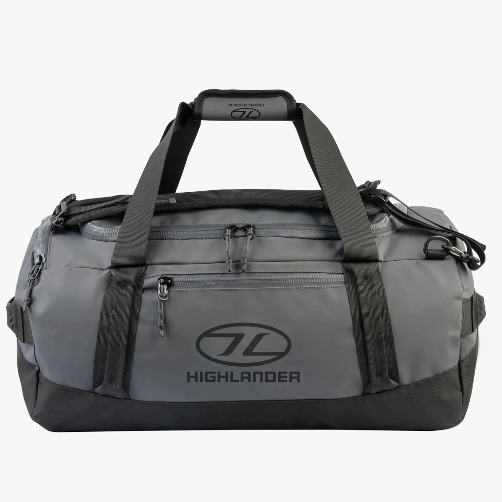 Дорожня сумка Highlander водозахисна Hauler Duffel 45L Dark Grey (DB132-DGY) (931676) - зображення 1