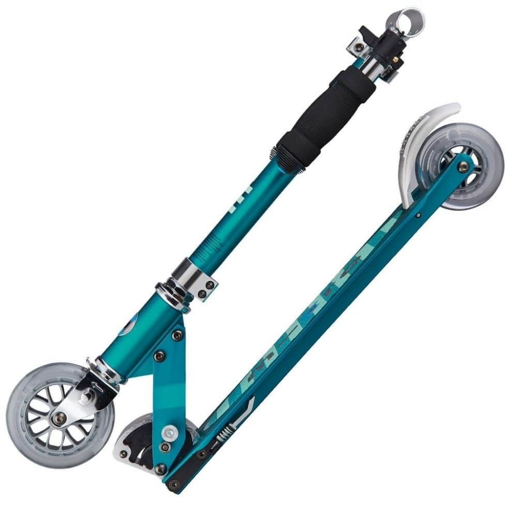 Самокат Micro Sprite Petrol stripe LED (SA0218) - зображення 5