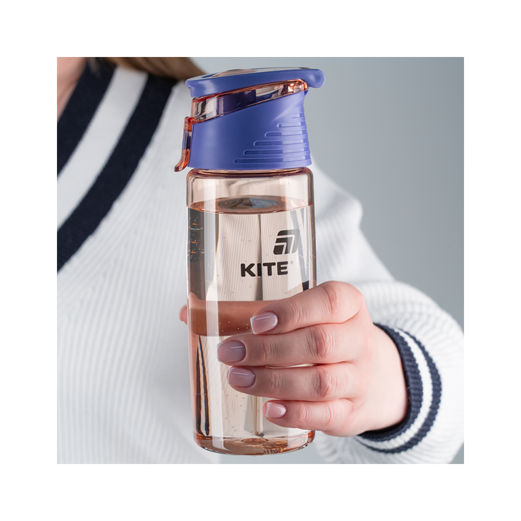 Поїльник-непроливайка Kite 550 мл, рожева (K25-401-4) - зображення 5