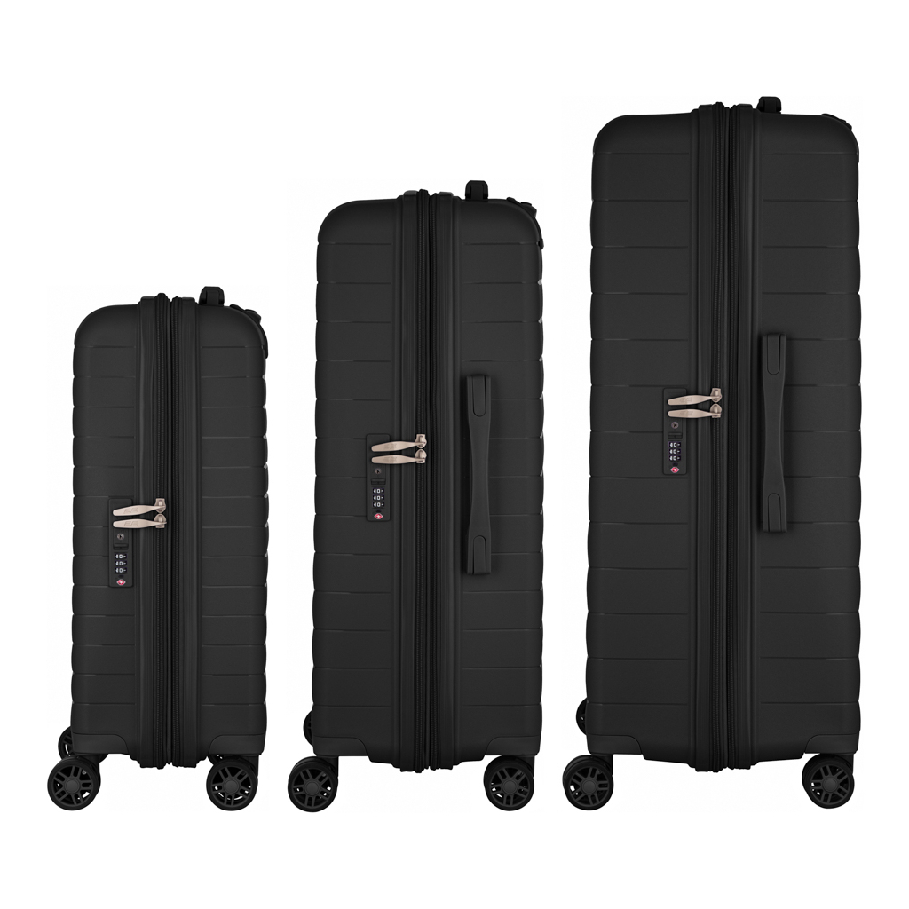Набір валіз 2E Aero (L+M+S), чорні (2E-SPP-AERO-SET3-BK) - зображення 5