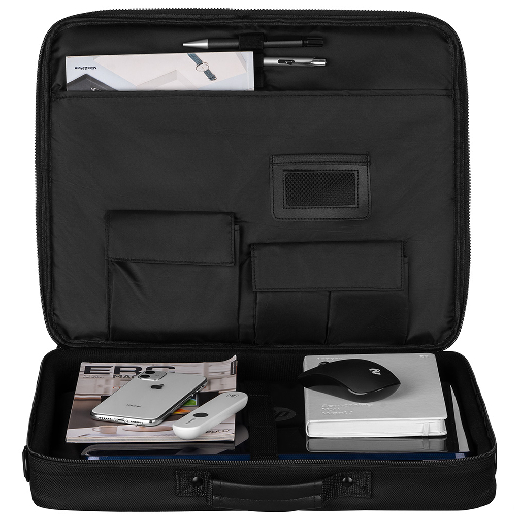 Сумка для ноутбука 2E 17" CBT6817 TopLoad Classic, black (2E-CBT6817BK) - зображення 9