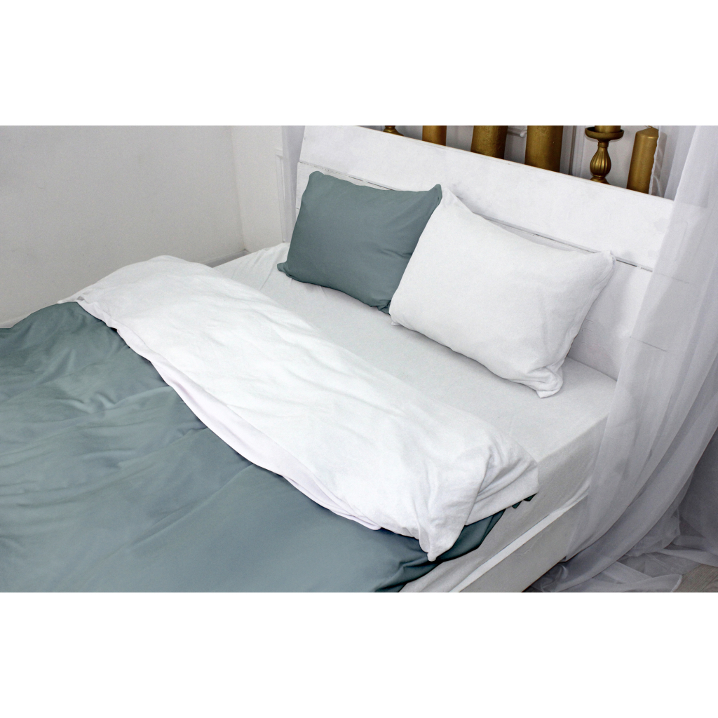 Постільна білизна MirSon Велюр Winter Frost 28-0001 + 28-0005 Snowdrop Velvet 2х143х210 (2200004004259) - зображення 3