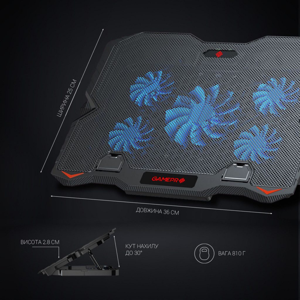 Підставка до ноутбука GamePro CP627 - зображення 7