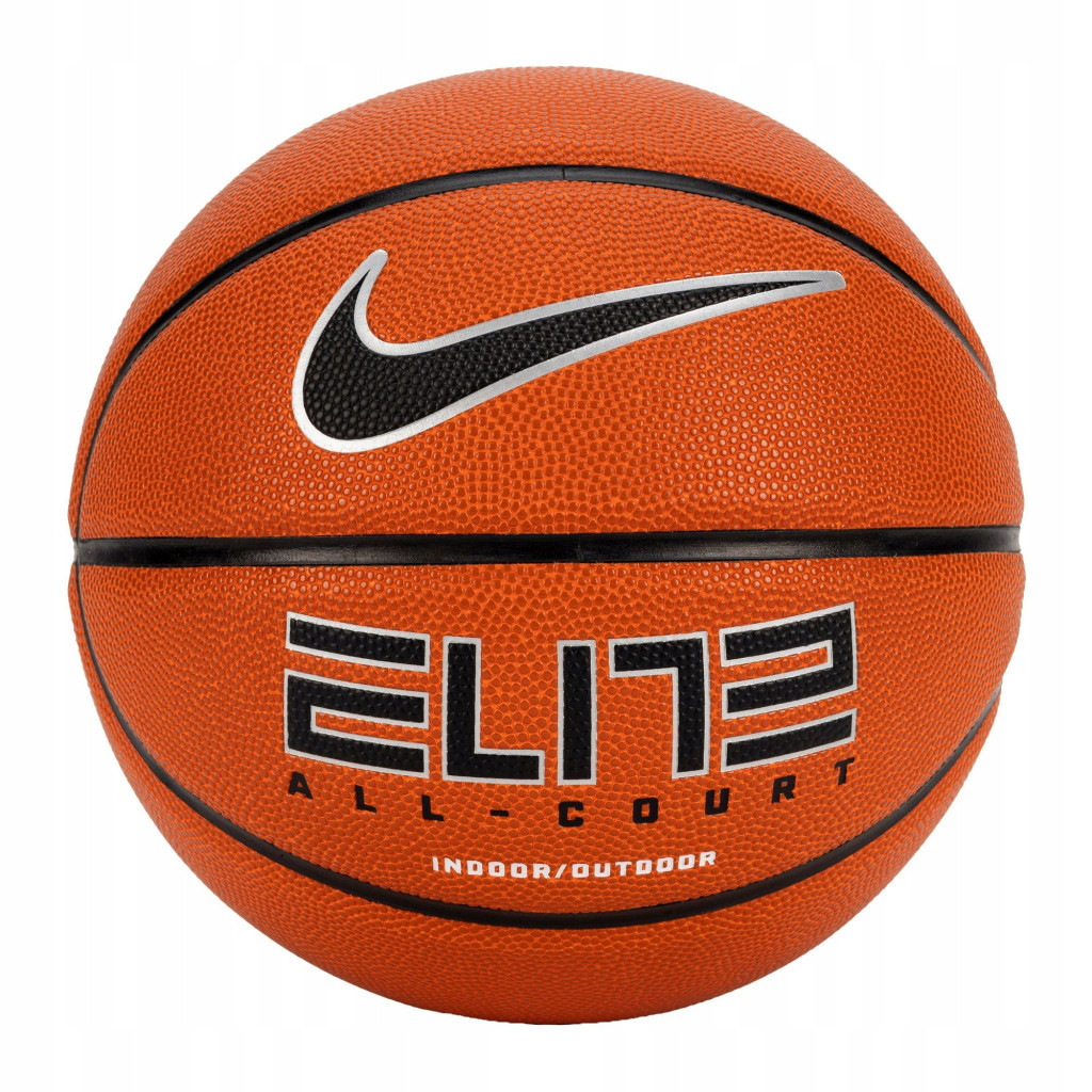 М'яч баскетбольний Nike Elite All Court 8P 2.0 Deflated помаранчевий, чорний, сріблястий Уні 6 N.100.4088.855.06 (887791395702) - зображення 1