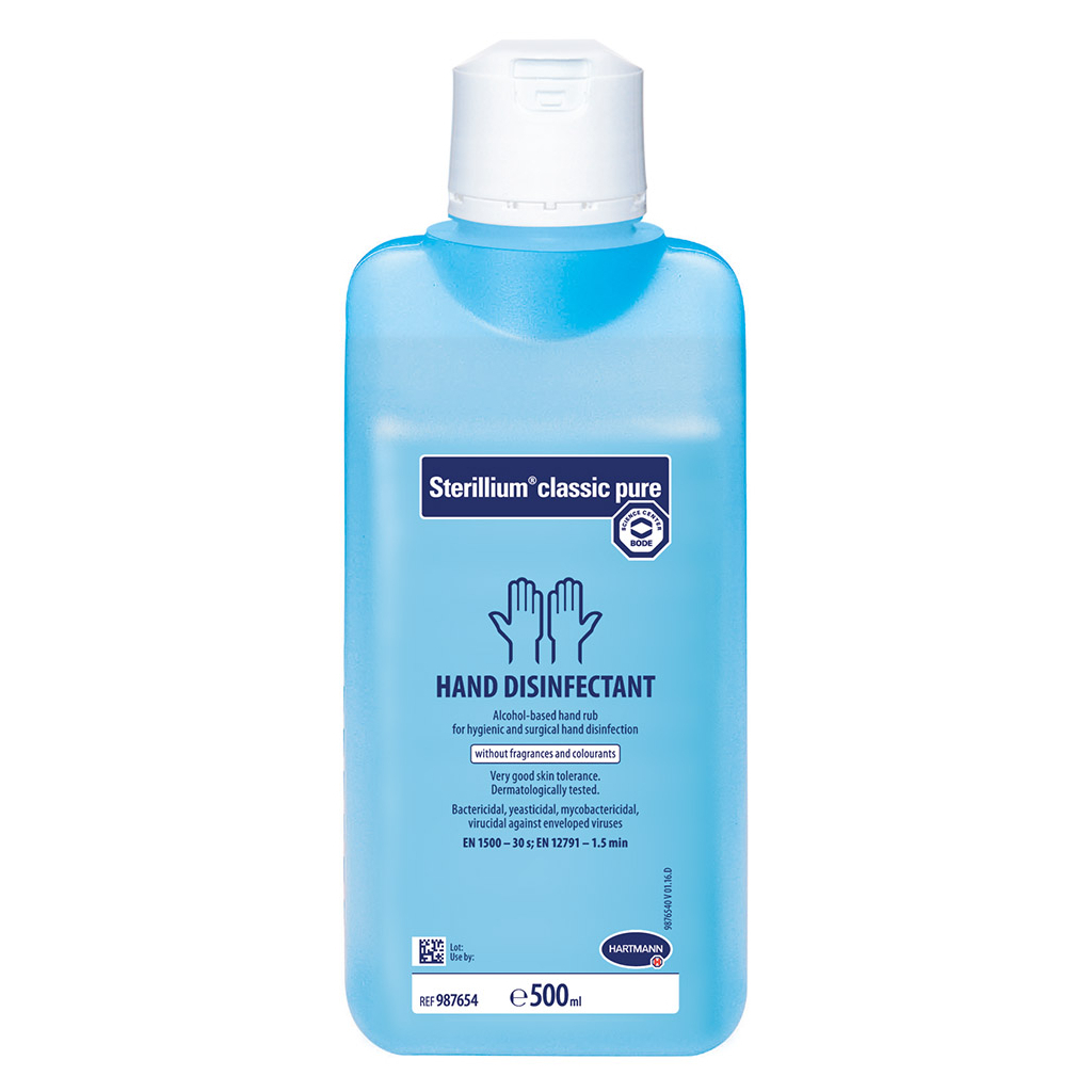 Антисептик для рук Bode Sterillium classic pure 500 мл (4031678045044) - зображення 1