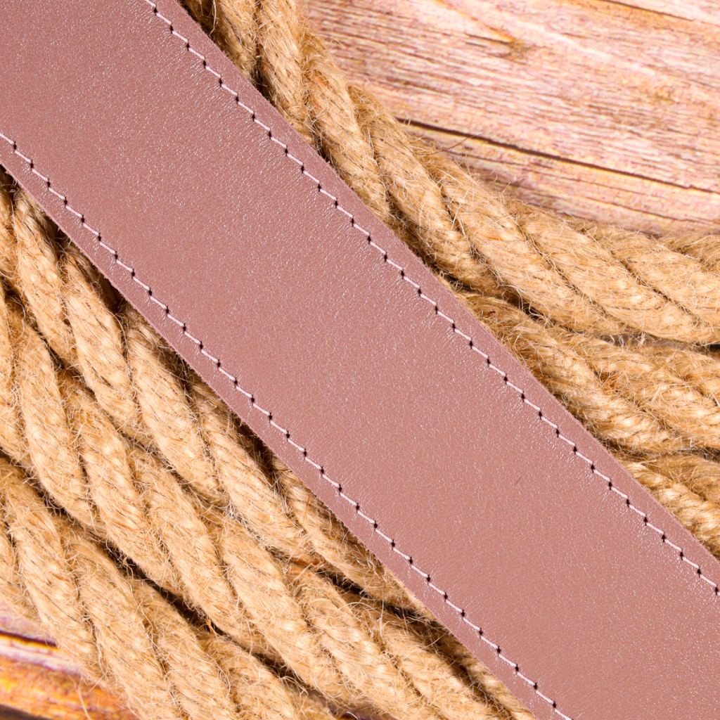 Ремінь Grande Pelle Жіночий з натуральної шкіри Рожевий (21459) - зображення 9