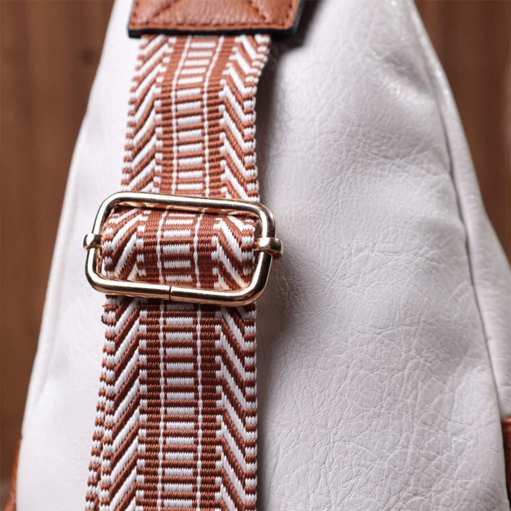 Сумка Vintage Жіноча через плече з екошкіри Біла (22779) - зображення 10