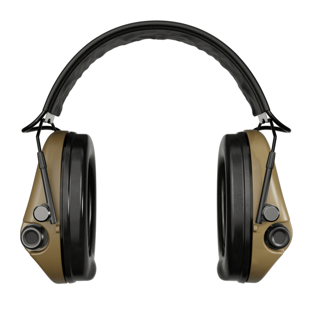 Тактичні навушники Sordin Supreme Mil AUX Slim HB Sand (74308-05-S) - зображення 1