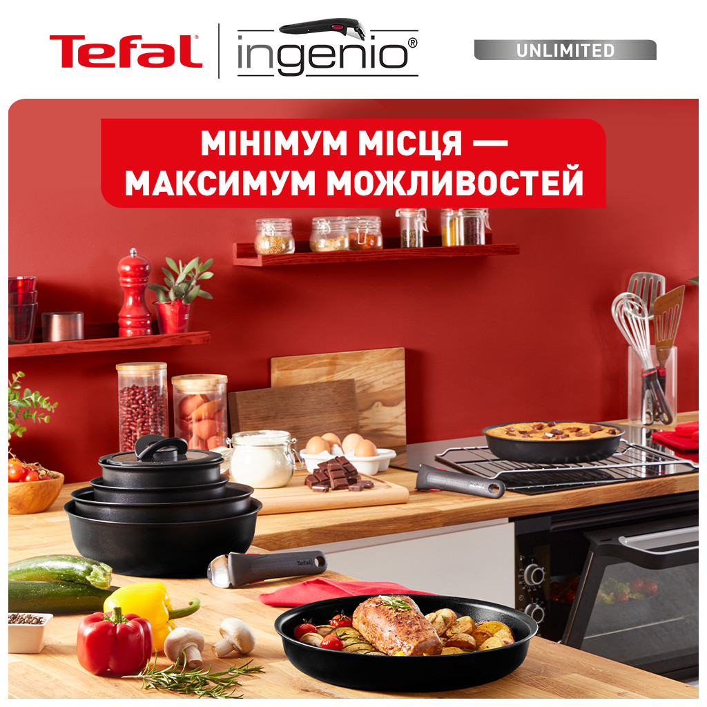 Набір сковорідок Tefal Ingenio Unlimited (L7638942) - зображення 11