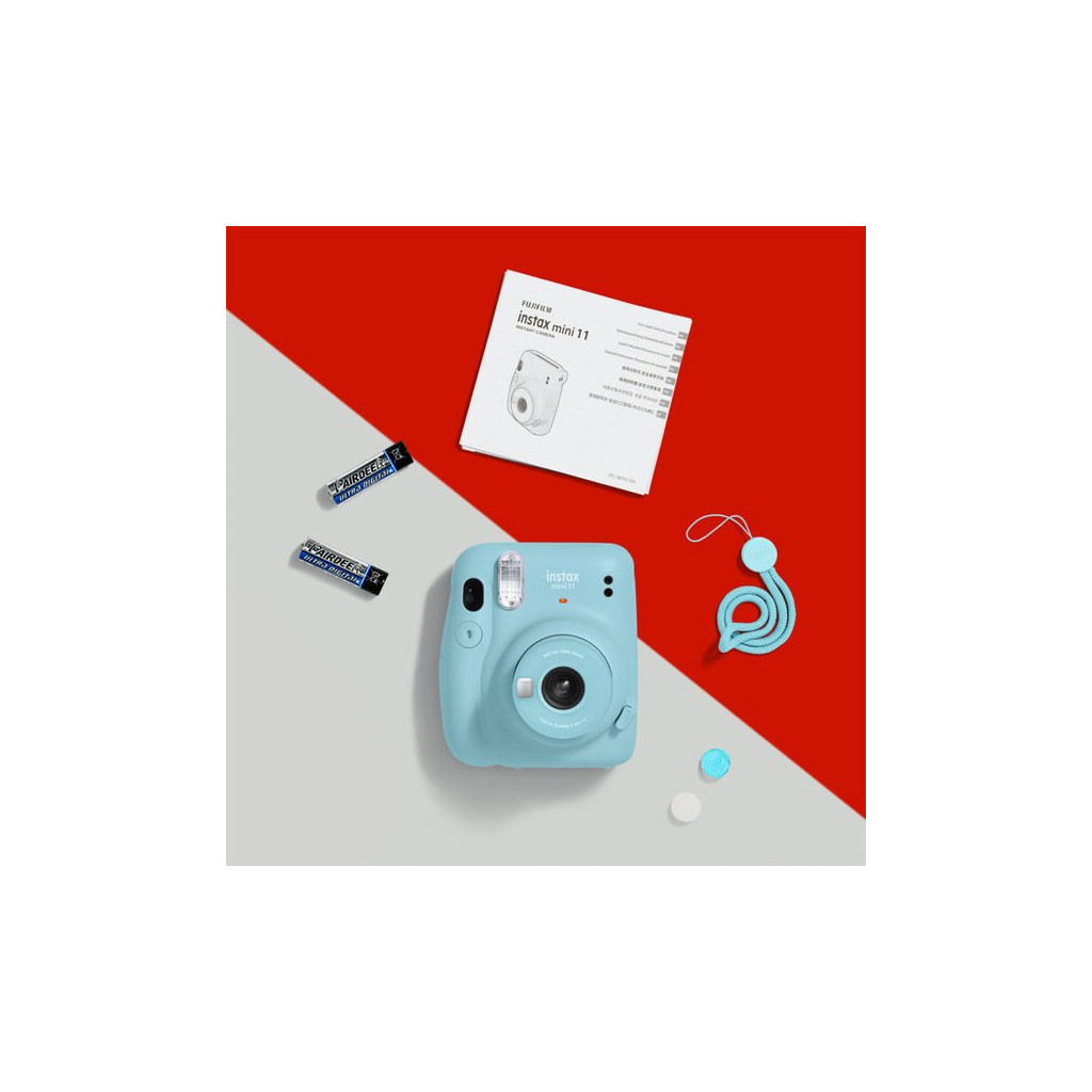 Камера миттєвого друку Fujifilm INSTAX Mini 11 SKY BLUE (16654956) - зображення 11