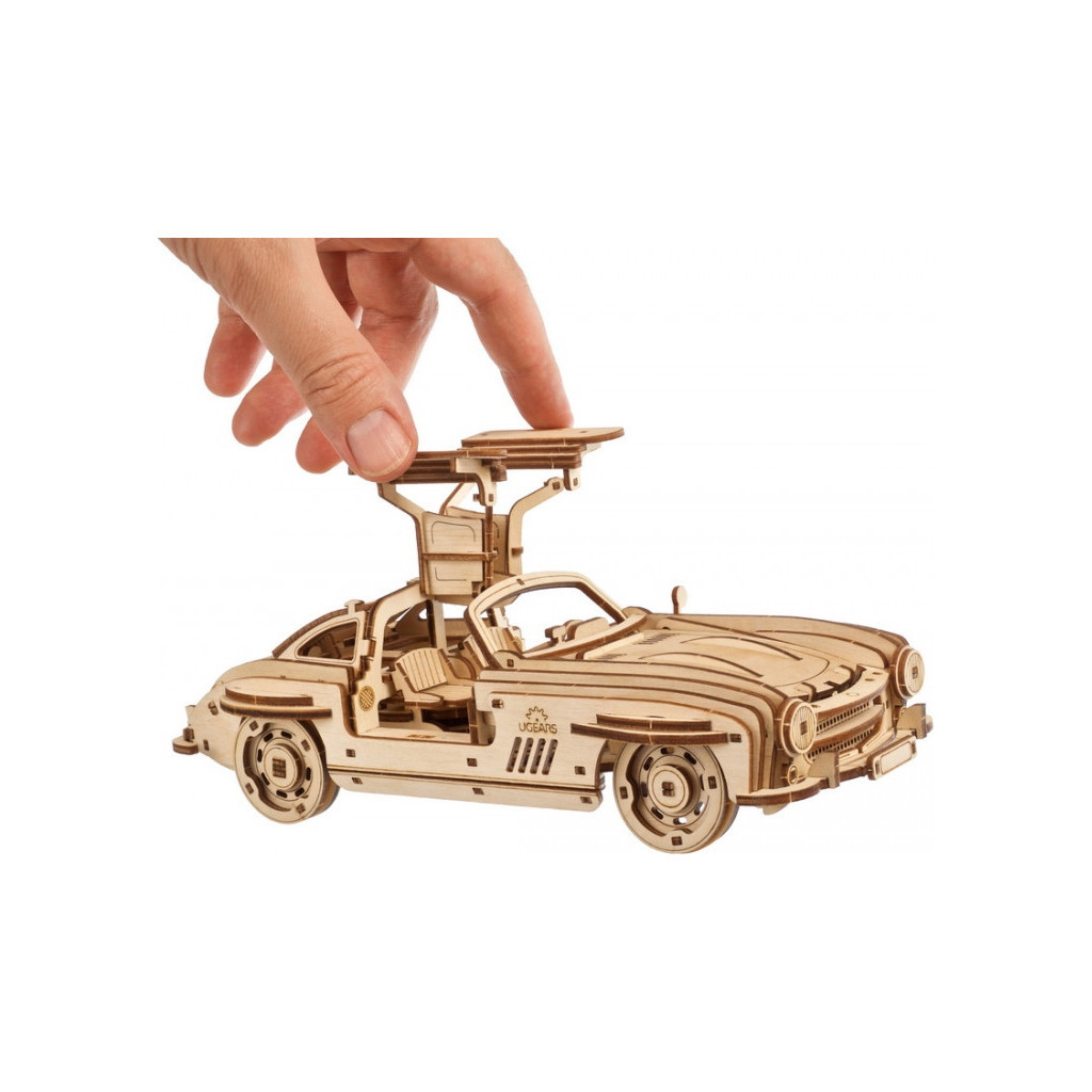 Конструктор Ugears Крилате спорткупе (6337511) - зображення 8