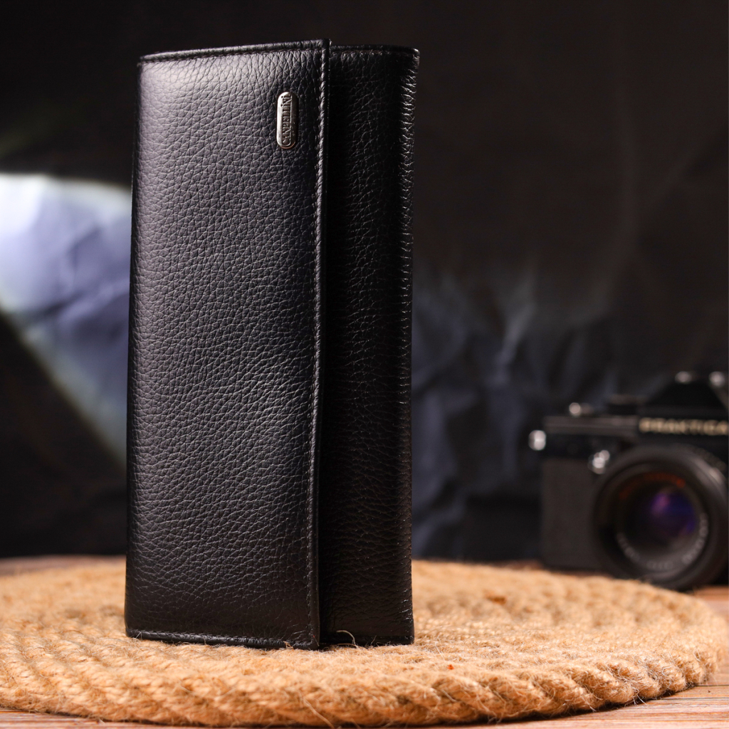 Гаманець Canpellini З натуральної шкіри Чорний (21625) - зображення 8