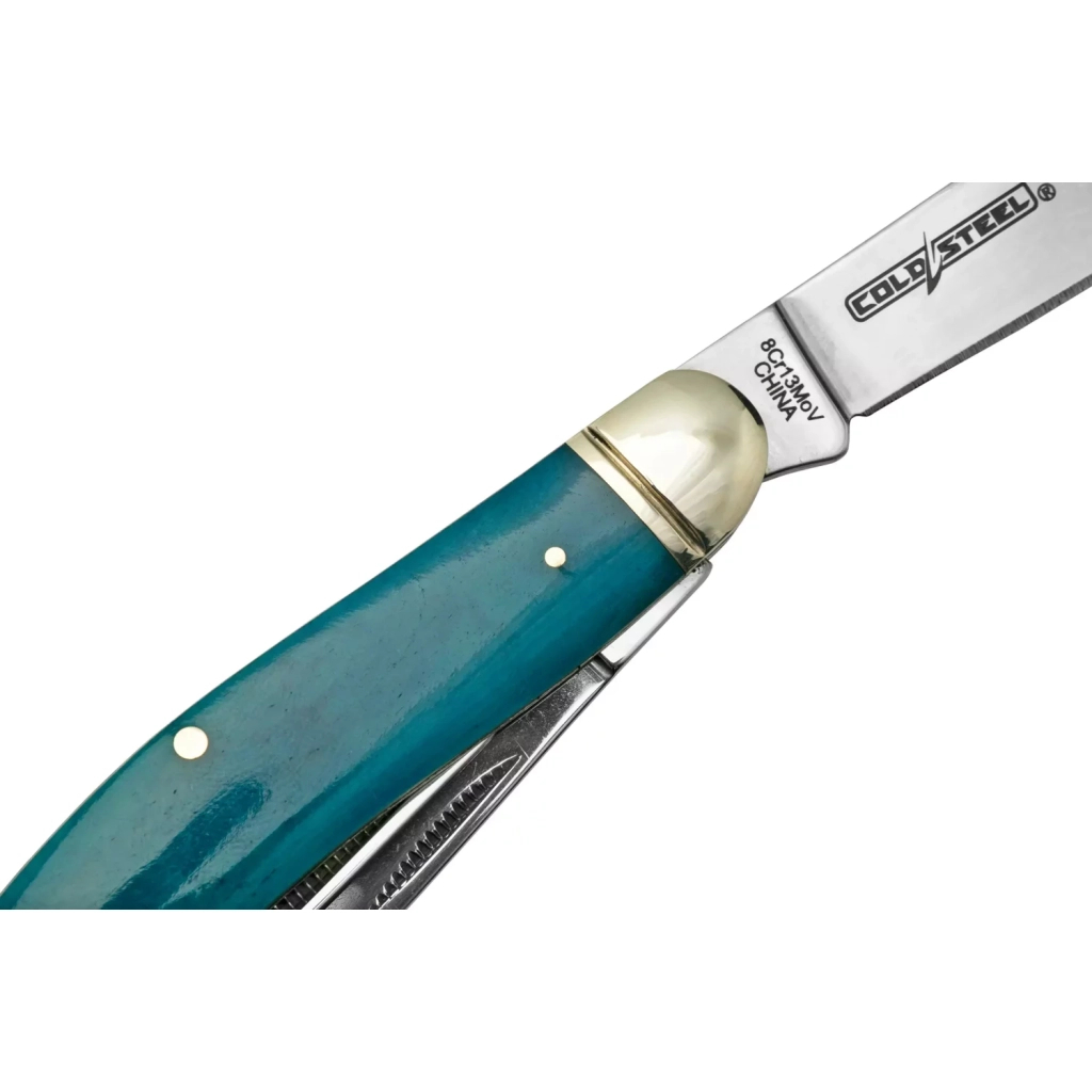 Ніж Cold Steel Gentleman's Stockman Blue Bone (CS-FL-GSTKM-B) - зображення 7