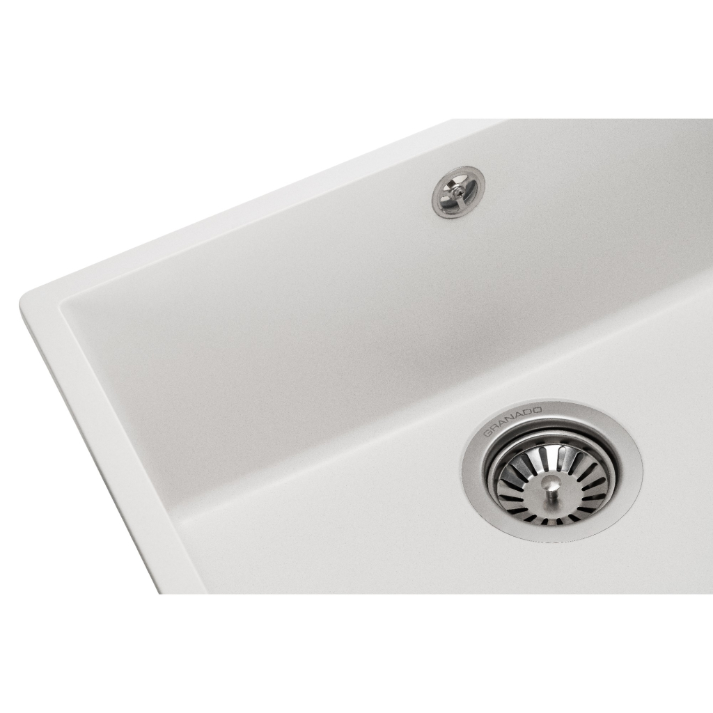 Мийка кухонна GRANADO UNDER TOP MAX white (gr3005) - зображення 4