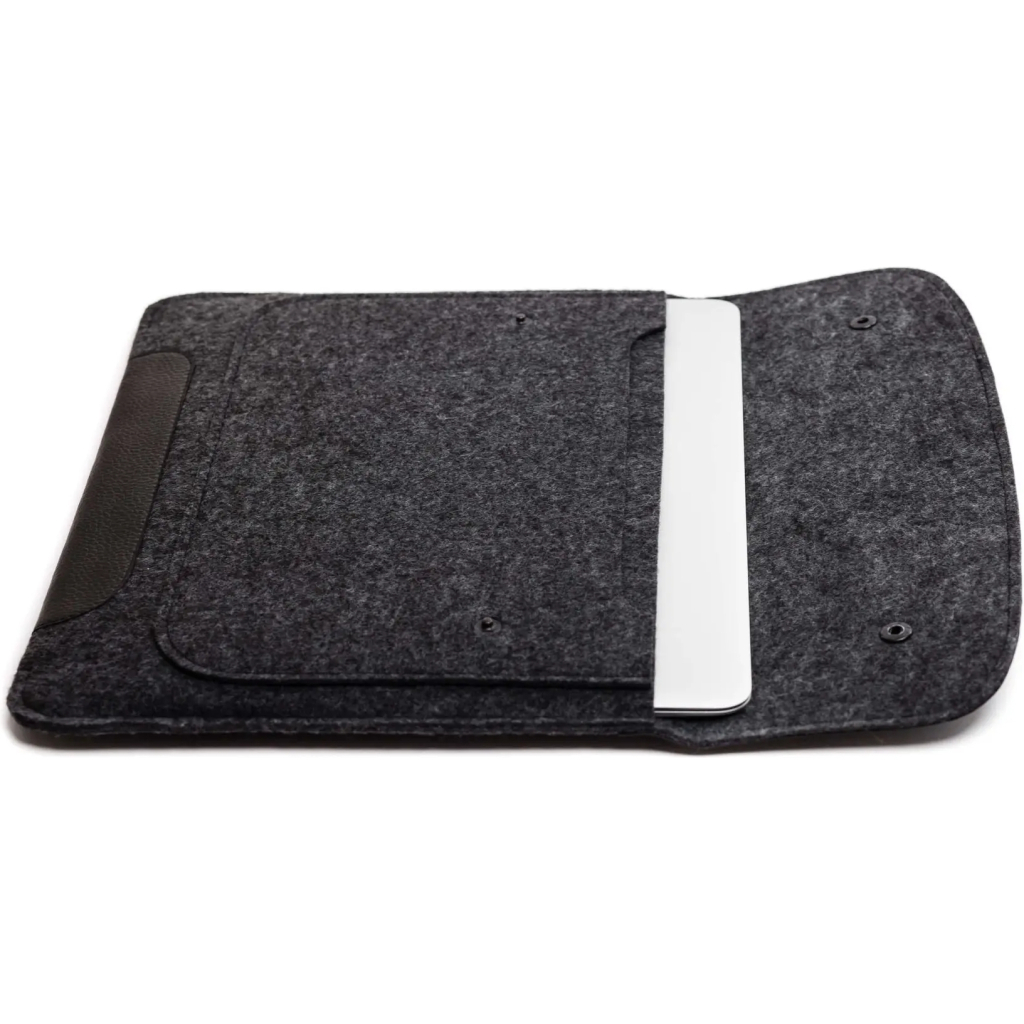 Чохол до ноутбука Gmakin 14" Macbook Pro, button, Black (GM01-14) - зображення 6