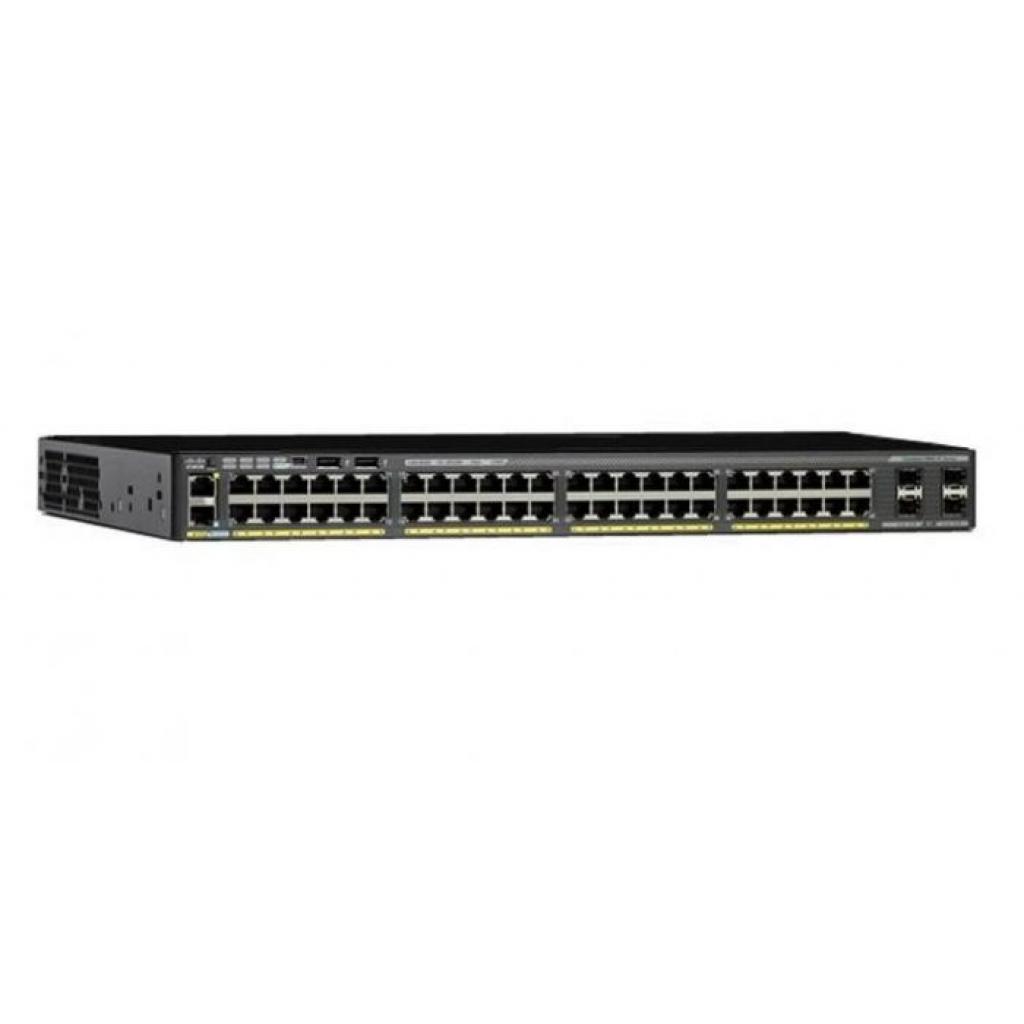 Комутатор мережевий Cisco WS-C2960x-48FPS-L (WS-C2960X-48FPS-L) - зображення 1